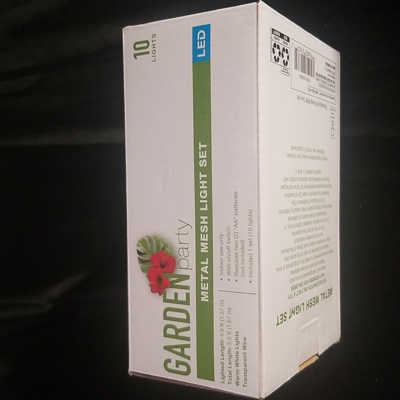 Pineapple Metal Mesh String Lights1.0EA - Picture 6 of 7